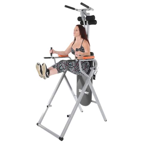 Conquer 6-in-1 Inversion Table Power Tower Home Gym 2.0