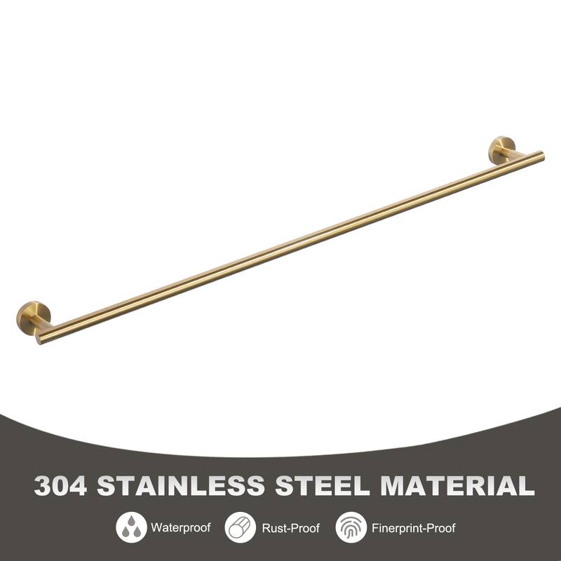 WOWOW Mutiple length Wall Mounted Stainless Steel Towel Bar