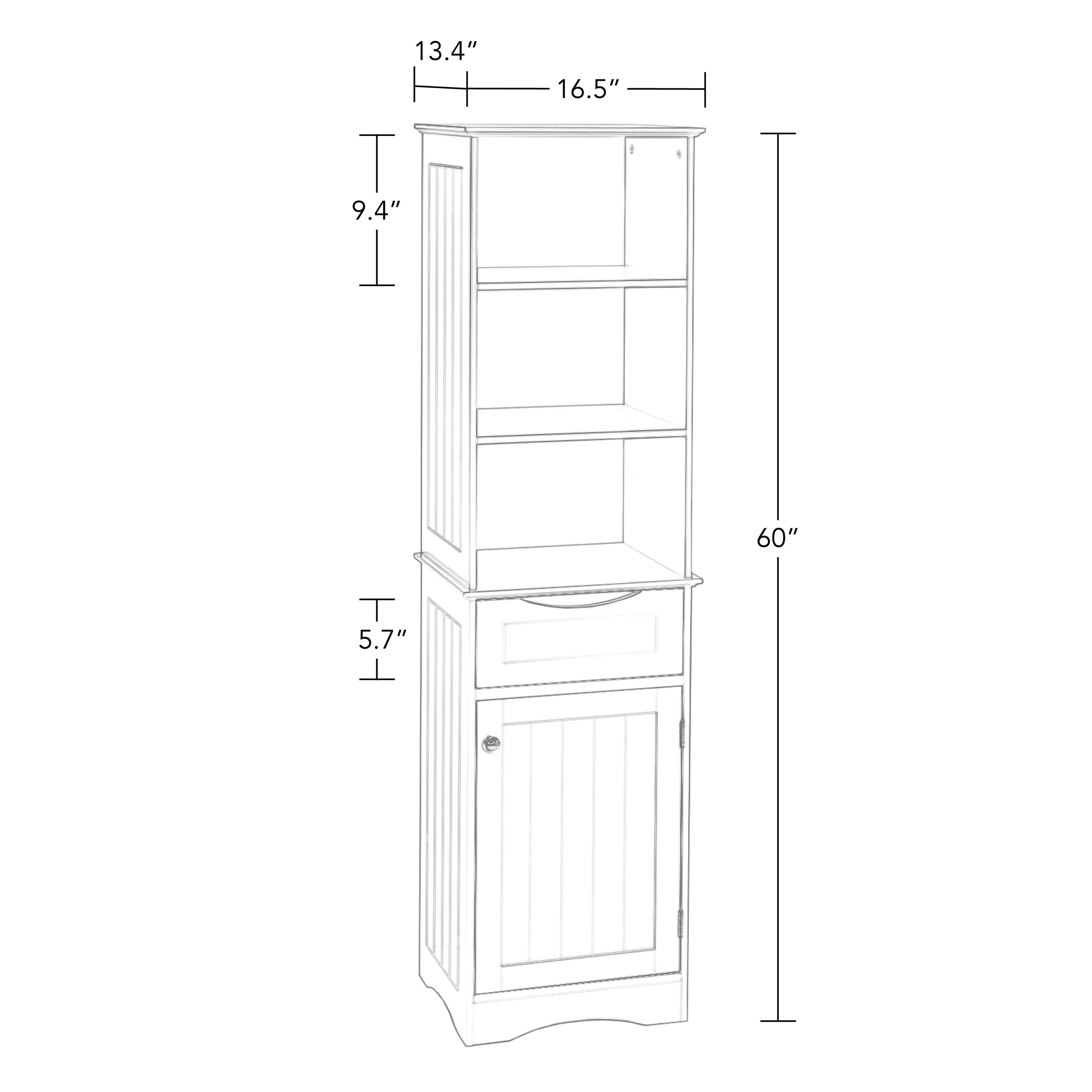 Riverridge ashland top collection tall cabinet