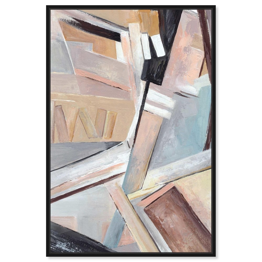 Balancing Lines II Canvas by Art Remedy