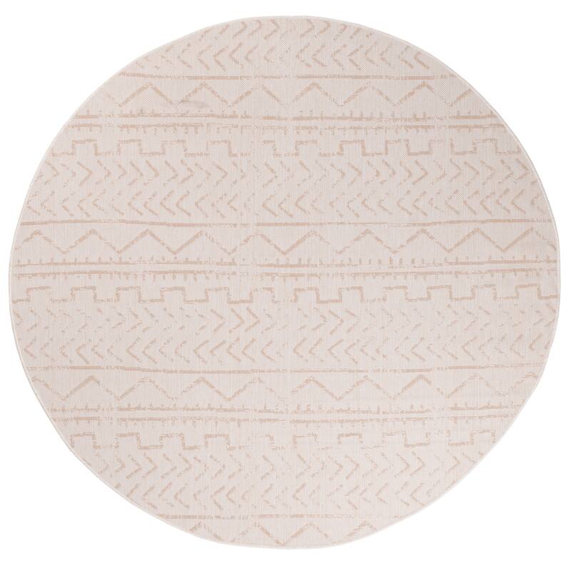 Beverly Rug Beige Trellis Indoor Outdoor Area Rug