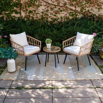Haven Way Hana 3-Piece Chat Set