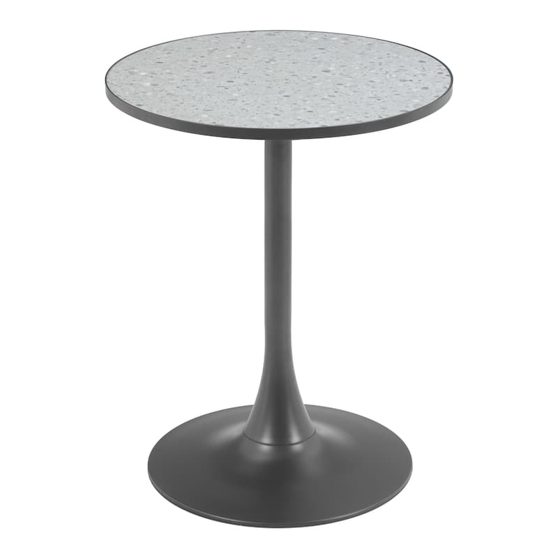 Bite Bistro Table Gray & Black