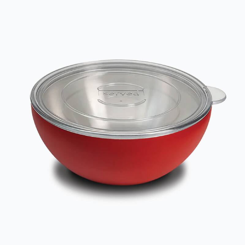 Vacuum-Insulated Large Serving Bowl (3Q) - Strawberry