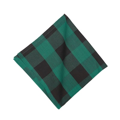 Franklin Spruce Black Napkin Set of 6 - Set of 6