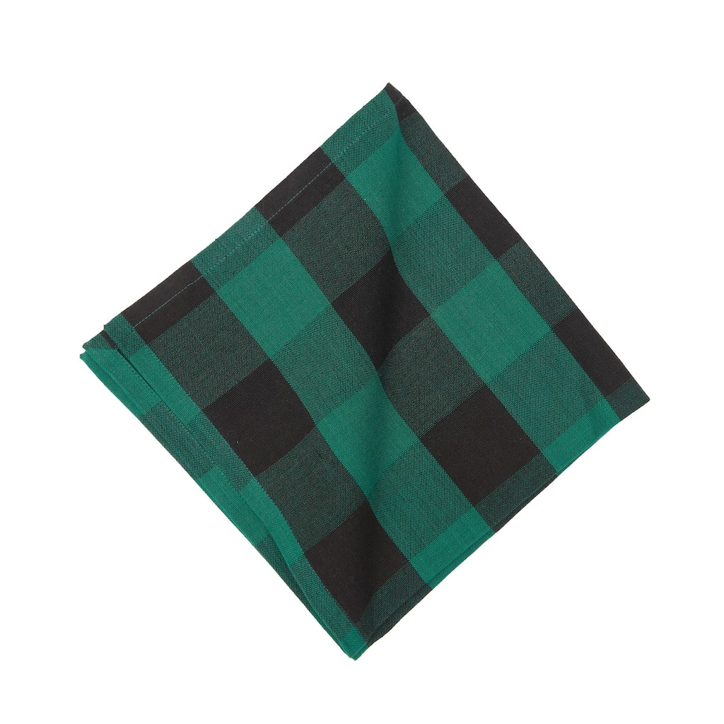 Franklin Spruce Black Napkin Set of 6 - Set of 6