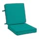 Option Heathered Teal Woven Solid
