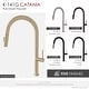 preview thumbnail 63 of 71, Single Handle Pull-Down Sprayer Kitchen Faucet K-141 - Height: 17.25" Spout H: 9" Spout R: 9"