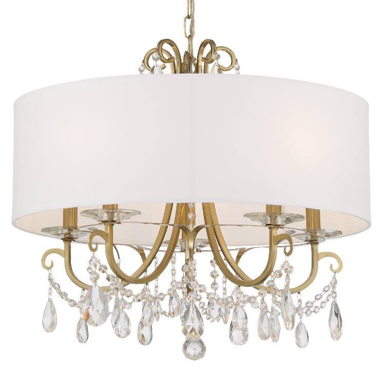 Crystorama Lighting Group Othello 5 Light 24" Wide Hand Cut Crystal