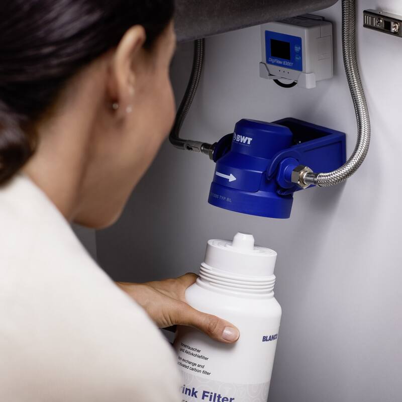 Blanco 443274 Under the Sink Water Filter Starter Set - Soft L