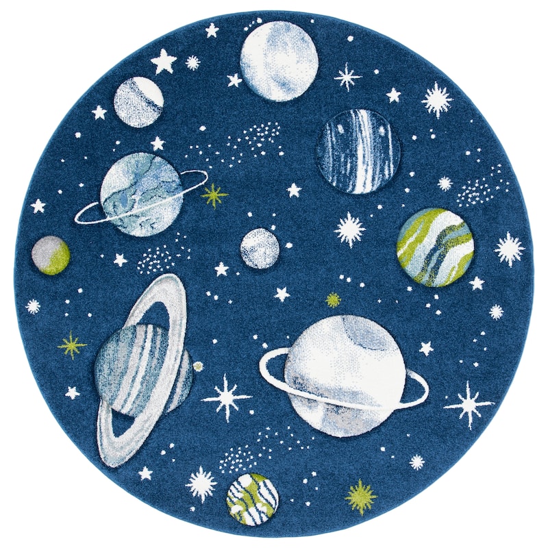 SAFAVIEH Carousel Kids Selvinaz Solar System Rug