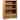 vidaXL Bookshelf Bookcase Decor Shelving Unit Solid Wood Pine Panama Range - 31.5" x 13.8" x 43.3"