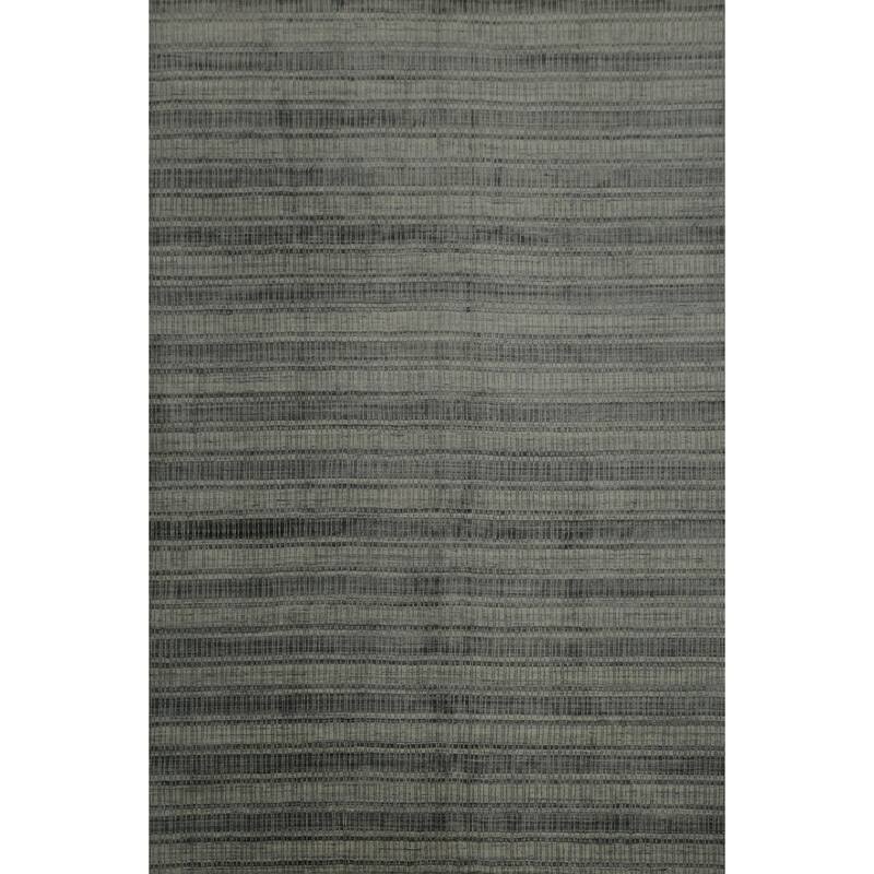 Hand Knotted Oriental 100% Wool Carpet Traditional Geometric Greys & Charcoal IKats Area Rug - 14' 5'' X 11' 6''