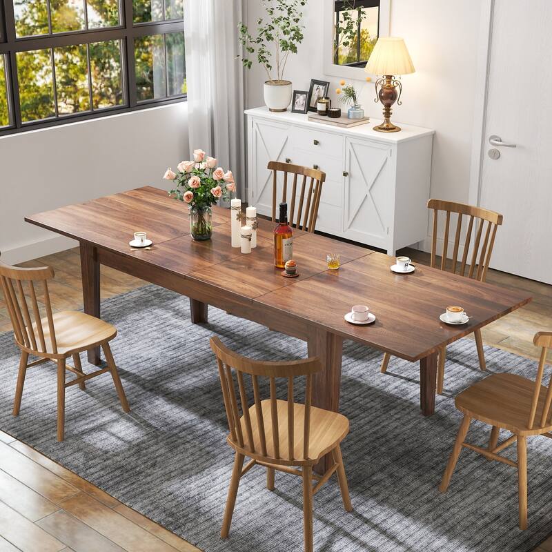 Dining Table , Large Extendable Kitchen Table