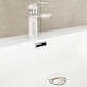 preview thumbnail 63 of 85, Floating Bathroom Vanity with Integrated Resin Top