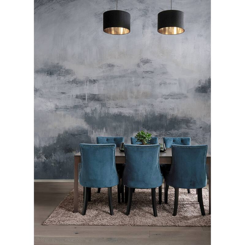 WallPops Scott Living Mirage Grey Self Adhesive Mural - N/A