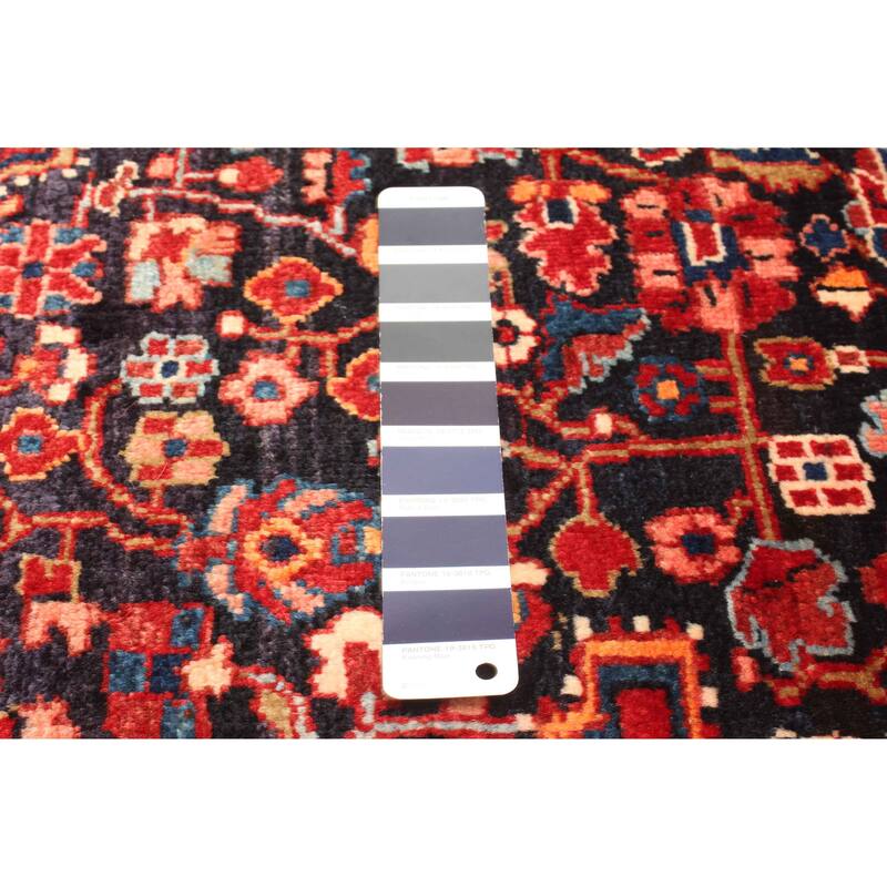 ECARPETGALLERY Hand-knotted Anatolian Vintage Dark Navy Wool Rug - 4'7 x 7'1