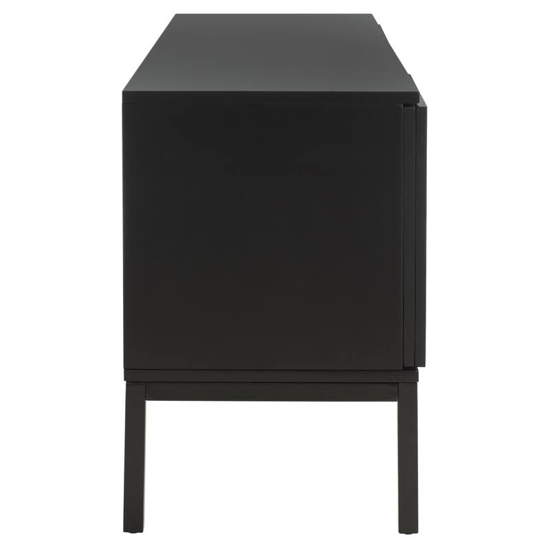 SAFAVIEH Zadie 1 Shelf Rattan Media Stand - 54" W x 15" D x 22" H