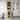 Palace Imports 100% Solid Wood 16.5" Bathroom Storage Cabinet with Clear Glass Doors and Adjustable Shelves