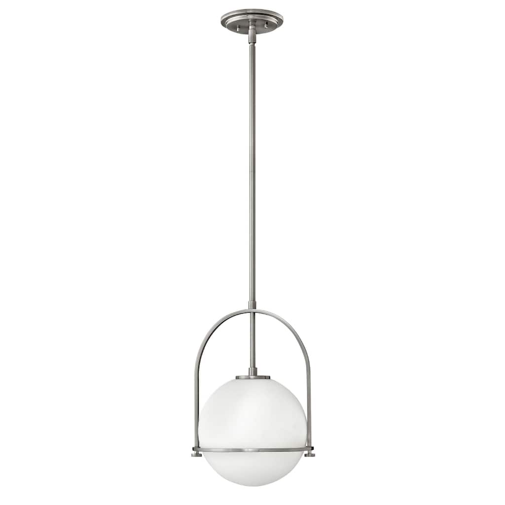 Hinkley Somerset 1-Light Pendant in Brushed Nickel - Medium