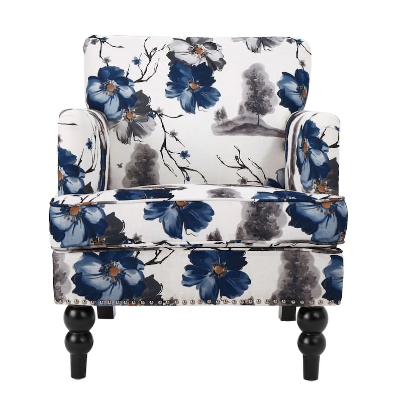 Multicolor Fabric Club Chair - Multi-Color