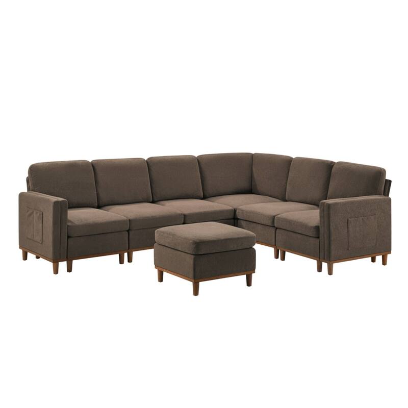 Modern Sofa Chair,Sectional Sofa with Soft Padding-Ideal for Living Room,Office & Dining Room