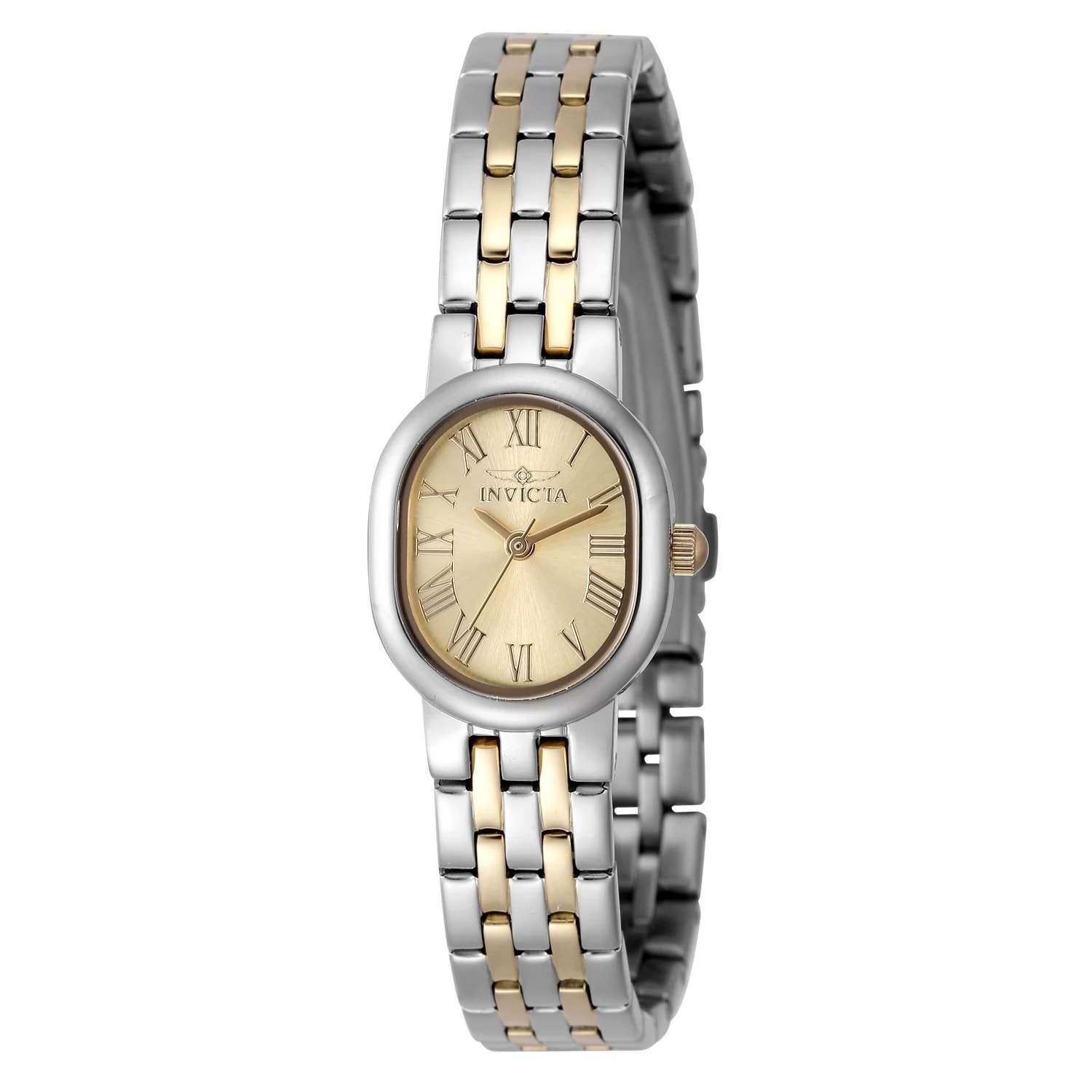 Invicta Women's 48140 Angel Quartz 3 Hand Gold Dial Watch