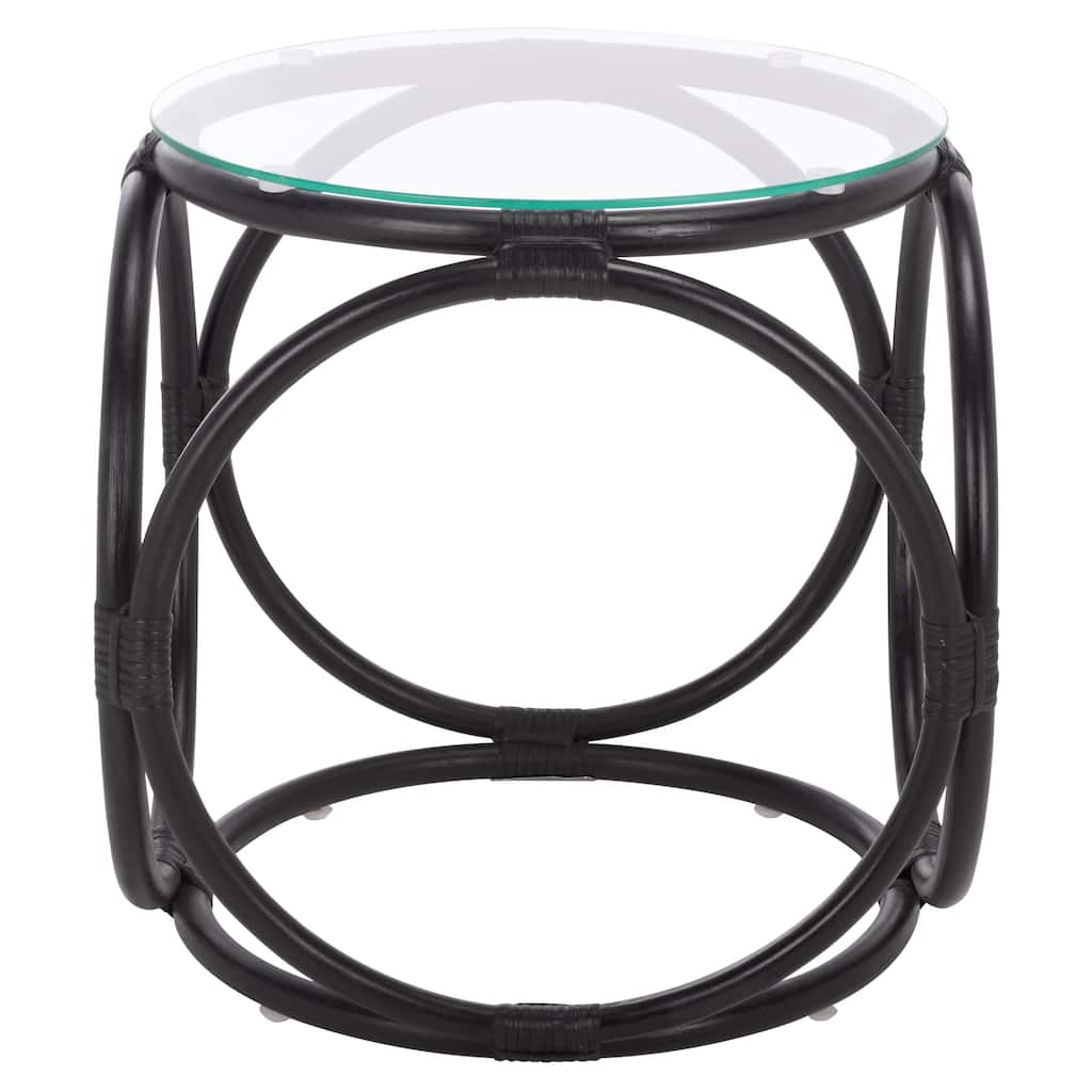 SAFAVIEH Home Alesha Round Accent Table - 17"W x 17"D x 17"H