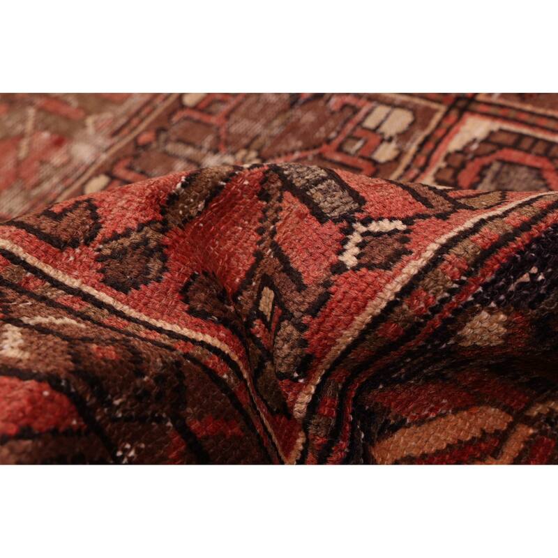 ECARPETGALLERY Hand-knotted Andelz Red Wool Rug - 6'9 x 10'0