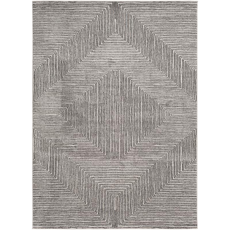 Carson Carrington Sturup Diamond-shaped Pattern Area Rug