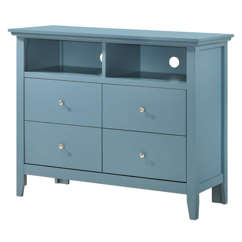 Hammond 4-drawer Wooden Media Chest
