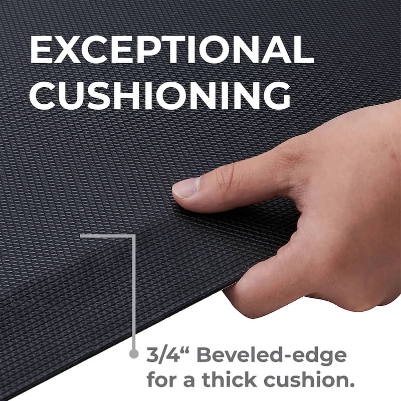 Linery & Co. Anti Fatigue Mat Comfortable Thick Padding for Kitchen or Office.
