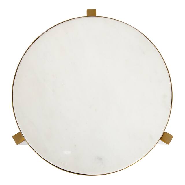 Kate and Laurel Aguilar Glam Drink Table - 8x8x23