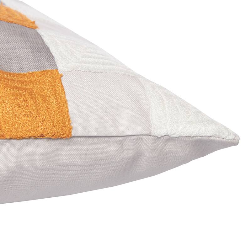 Sevita Contemporary Checkered Hand-Woven Indoor Throw Pillow