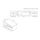 preview thumbnail 7 of 6, Noella Contemporary Brown 48-inch 8-Shelf Coffee Table by Furniture of America