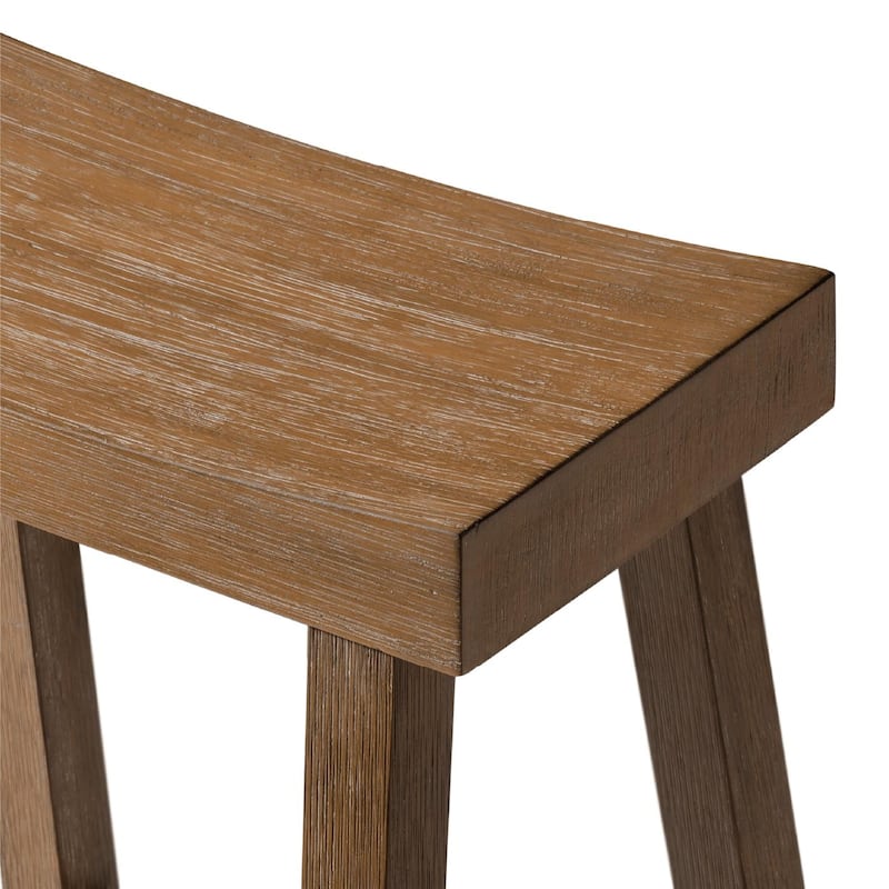 Maven Lane 31" Vincent Bar Height Kitchen Stool