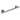 Keeney Infinity Designer Grab Bar 1.25 Dia x 16 in., Polished Chrome