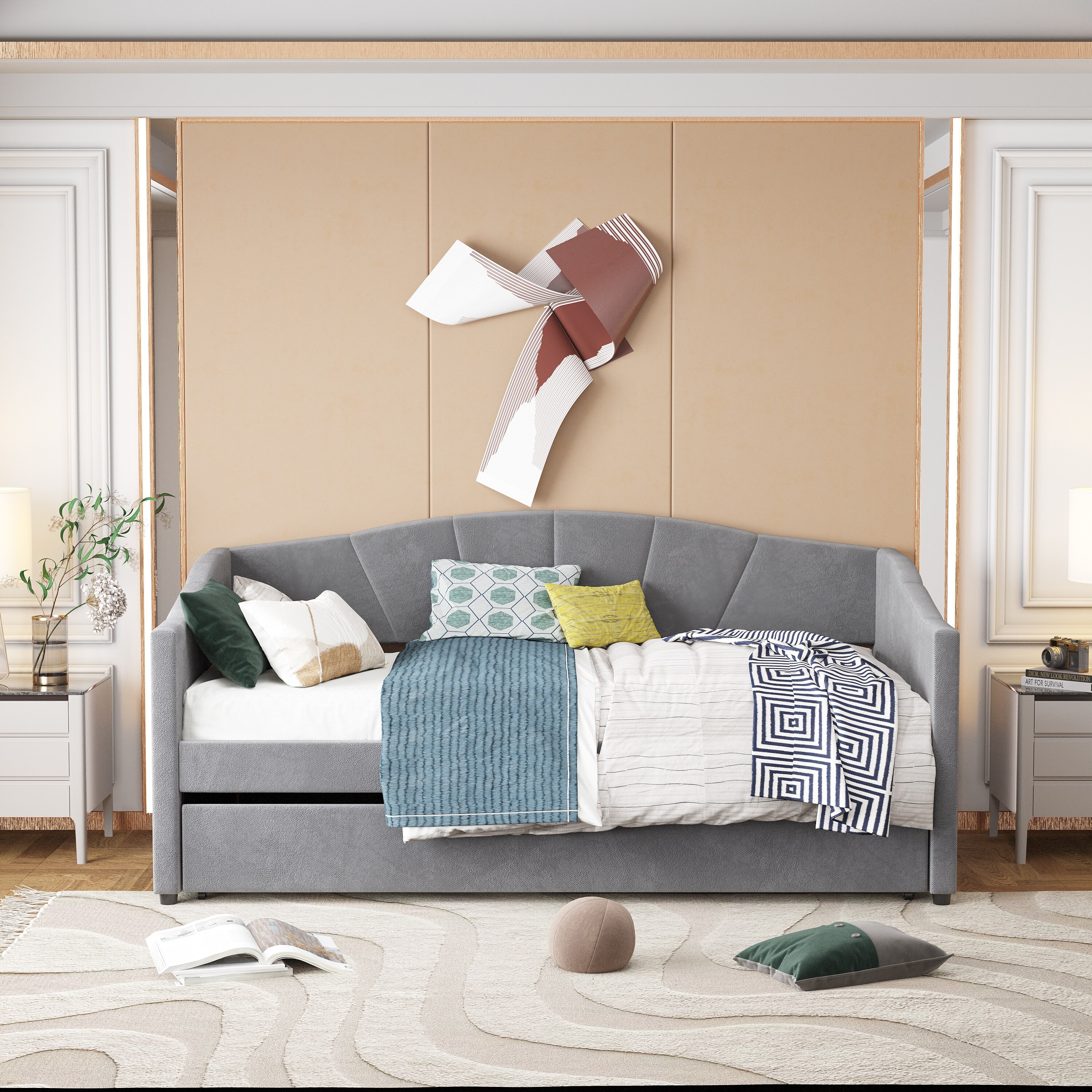 Jordane twin hot sale daybed with trundle