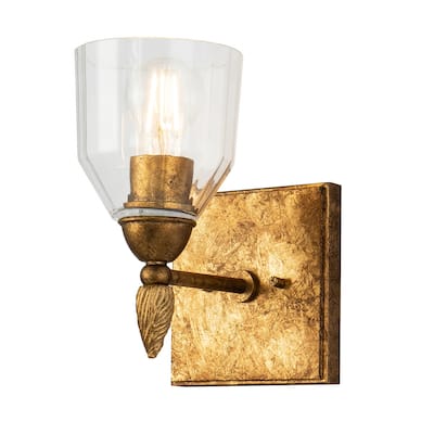Felice 1 Light Wall Sconce in Gold