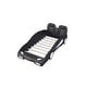 preview thumbnail 5 of 22, Twin Size Race Car-Shaped Platform Bed with Wheels