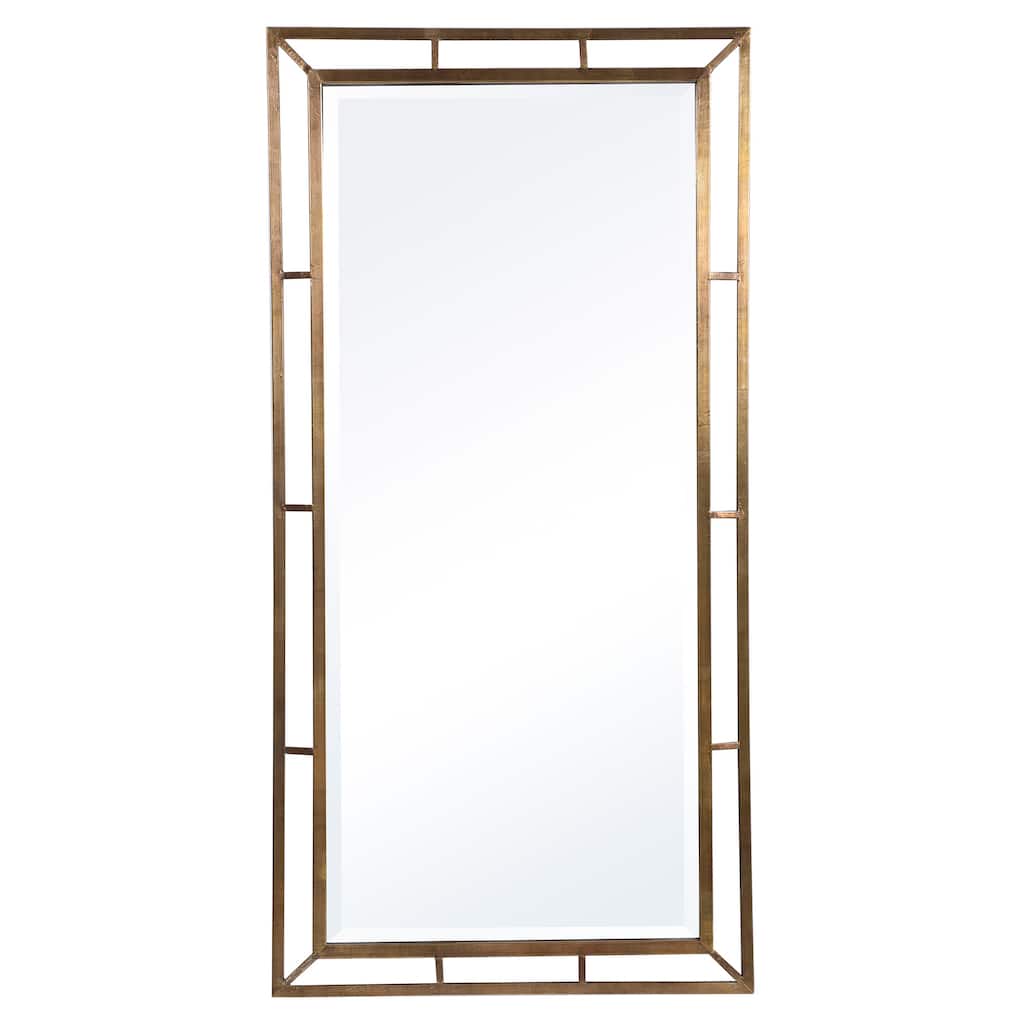 Beveled 3D Framed Wall Mirror - 56"