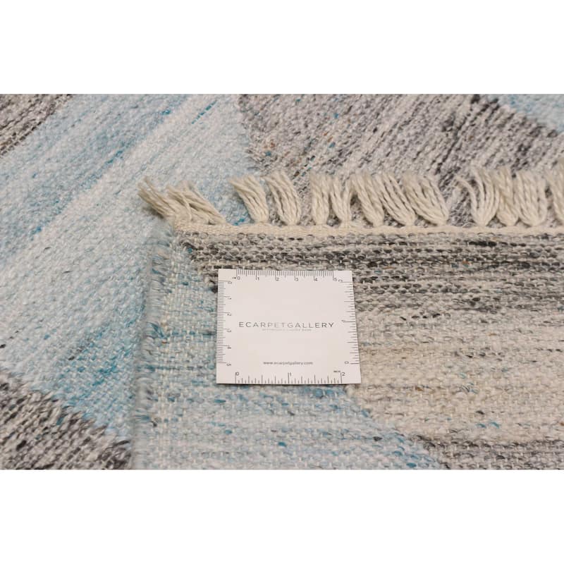 Ankara FW Blue Kilim 5'2" x 8'1" - 5'2 x 8'1