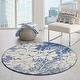 preview thumbnail 88 of 106, Nourison Tranquil Contemporary Abstract Floral Area Rug