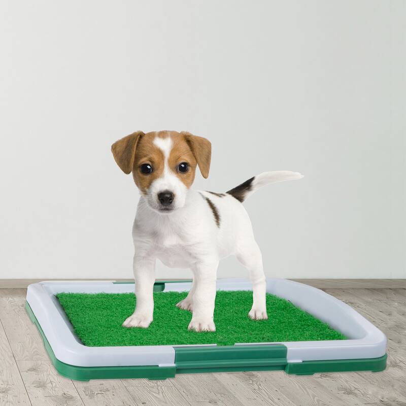 PETMAKER Artificial Grass Pee Pad Set for Dogs - Potty Training for Pets
