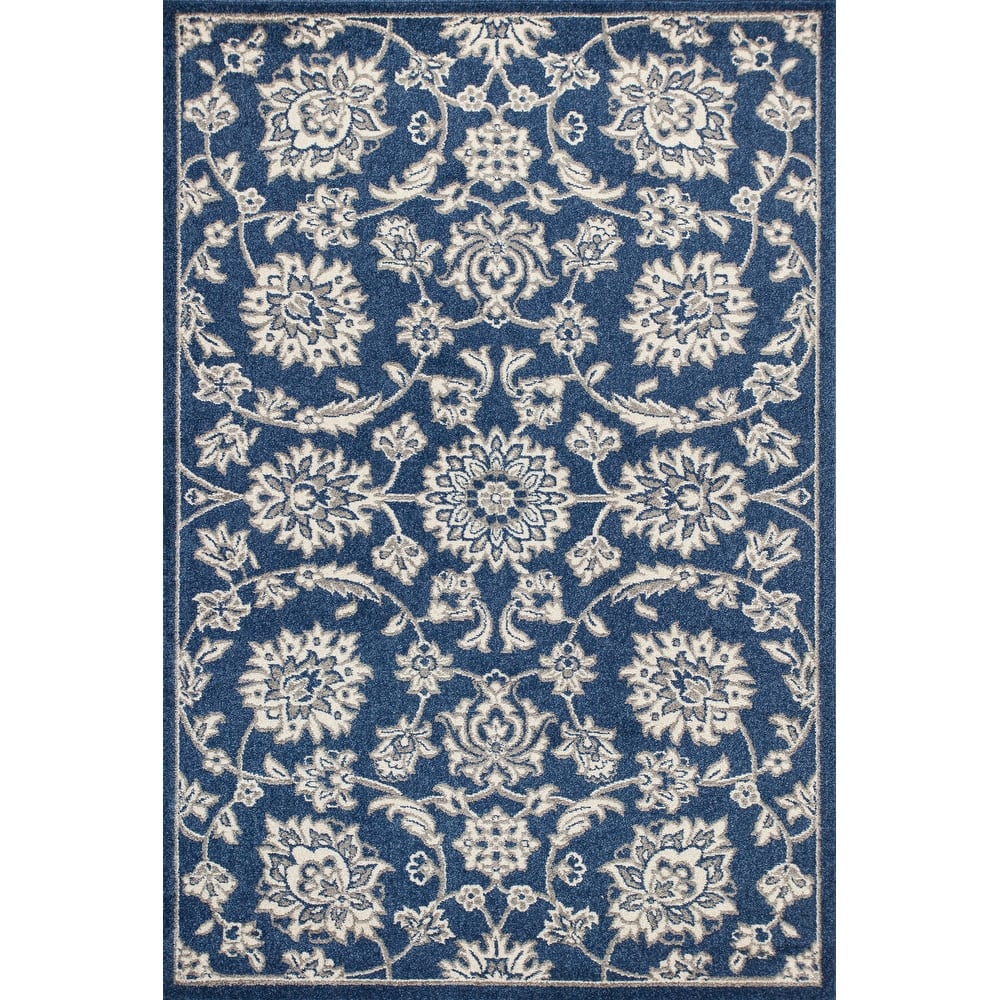 Domani Lesedi Traditional Floral Outdoor Area Rug