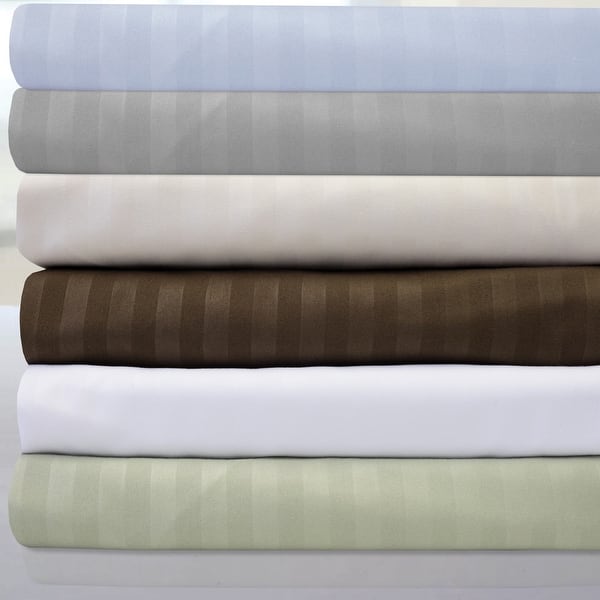 slide 2 of 24, Sweet Home Collection Dobby Stripe 6-Piece Bed Sheet Set