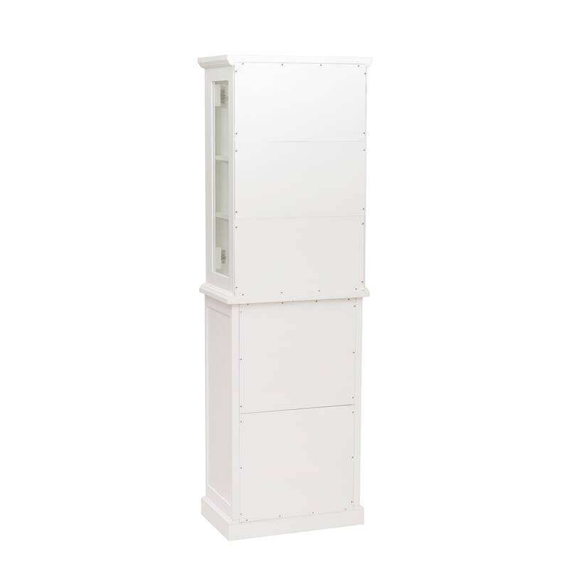 Serenity Tall Cabinet Black