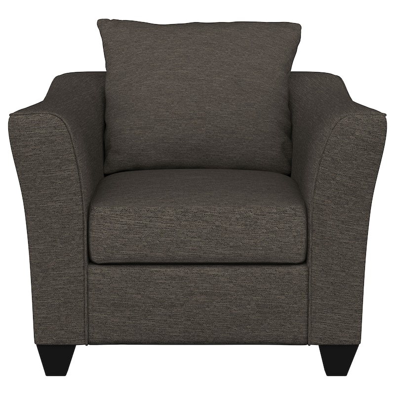 Salizar Upholstered Flared Arm Accent Chair - 39" x 37" x 39"