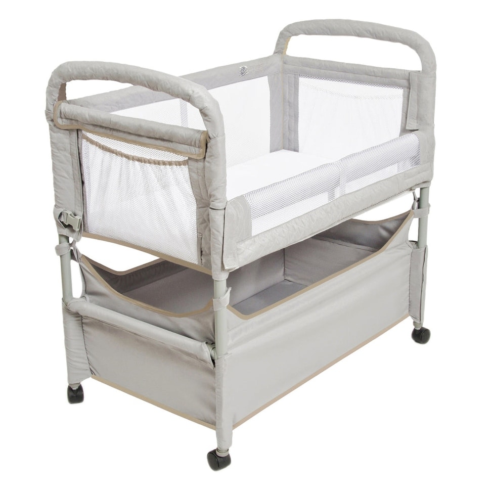 Sorbus Baby Crib Cradle, Hanging Bassinet and Portable Swing, , Off White 