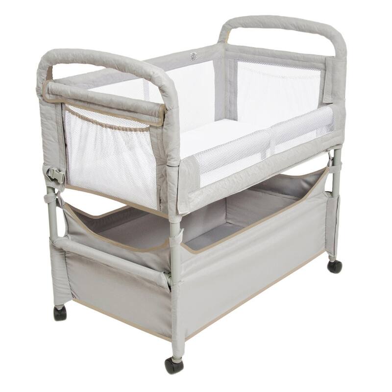 Clear-Vue® Co-Sleeper® Bassinet - Grey